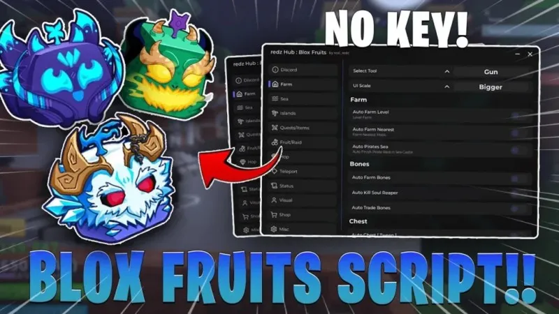 Giải Thích Tính Năng Script Blox Fruit