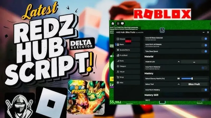 Thông Tin Về Redz Hub Script